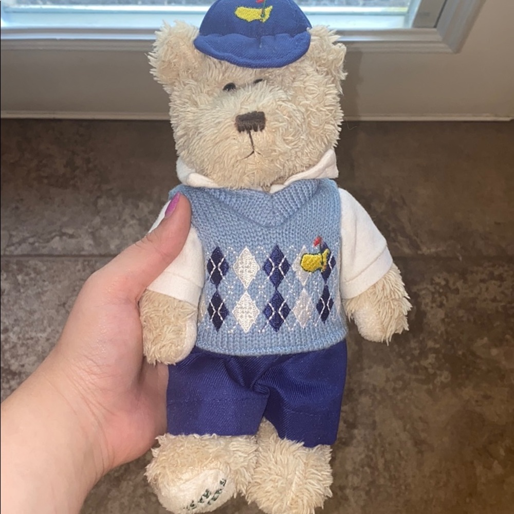 75th annual Masters 2011 Collectable stuffed bear